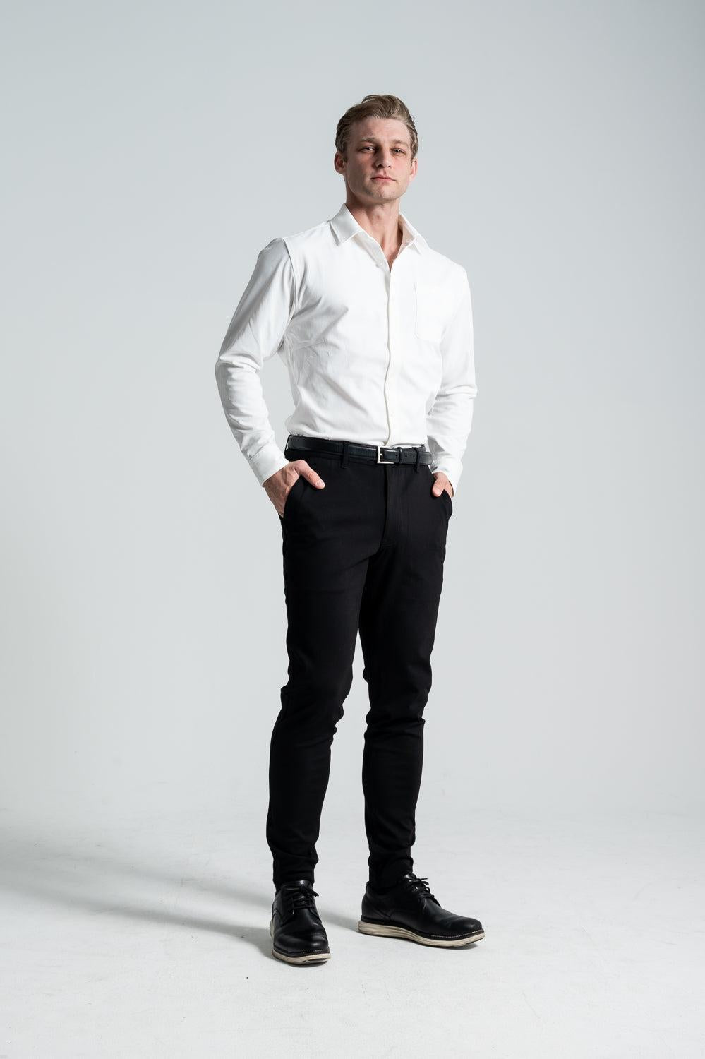 Prime Stretch Shirt - WHITE