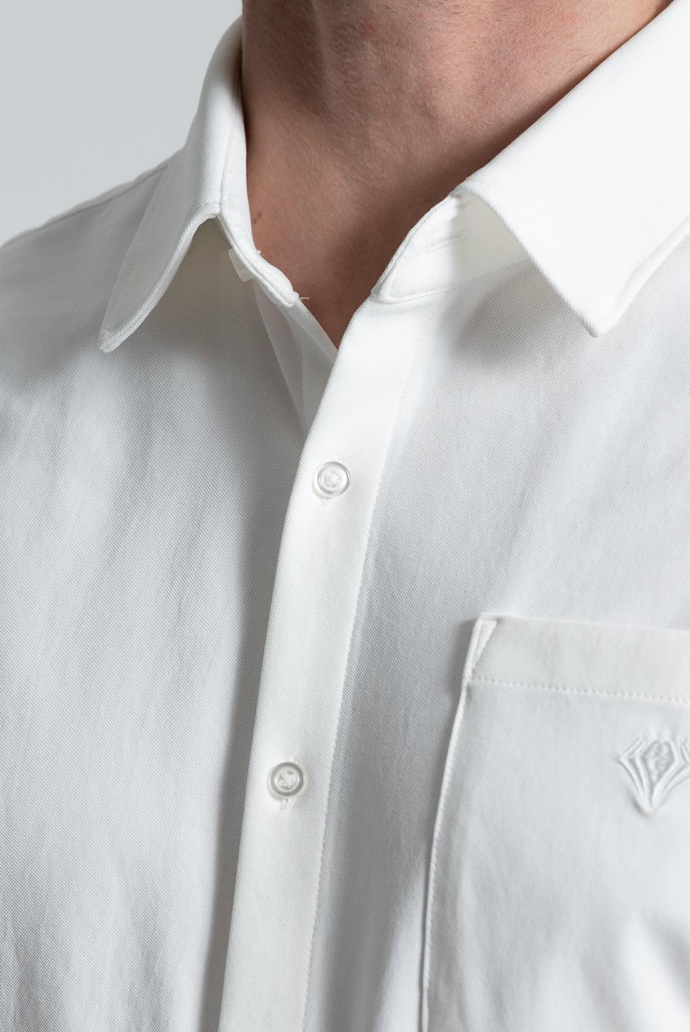 Prime Stretch Shirt - WHITE
