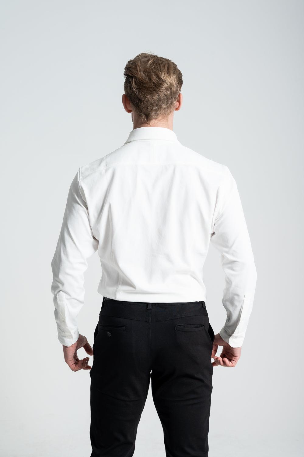 Prime Stretch Shirt - WHITE