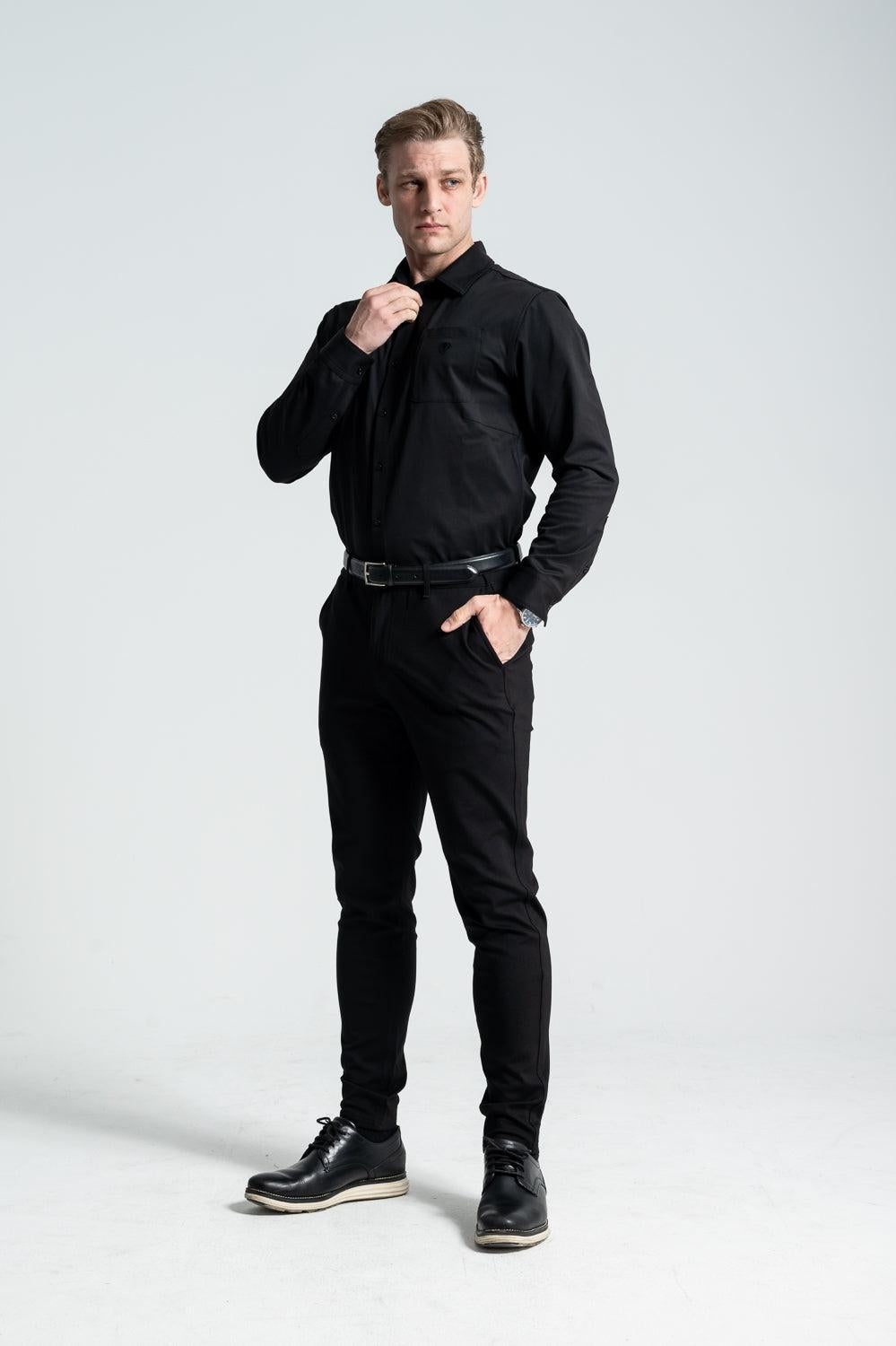 Prime Stretch Shirt - BLACK