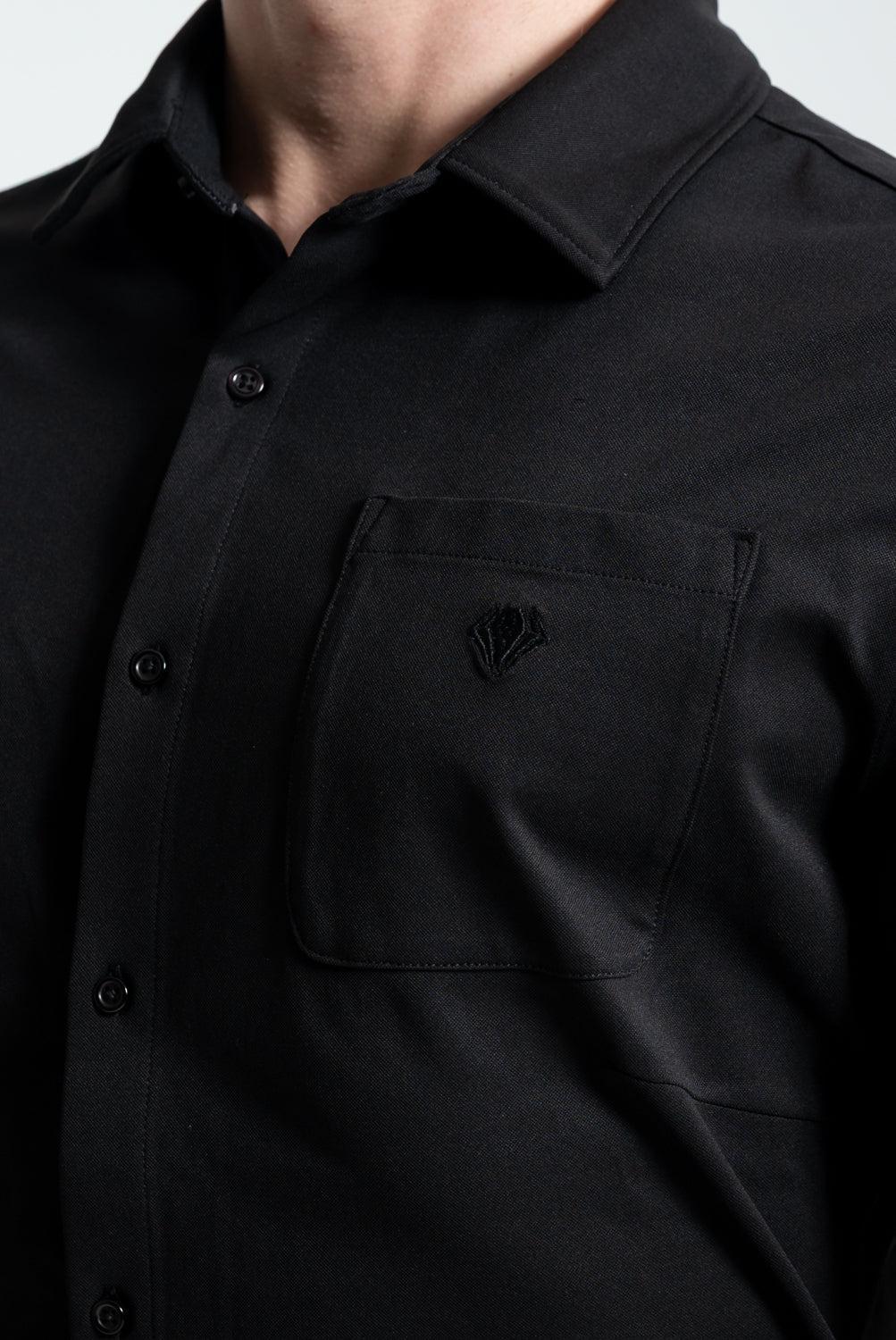 Prime Stretch Shirt - BLACK