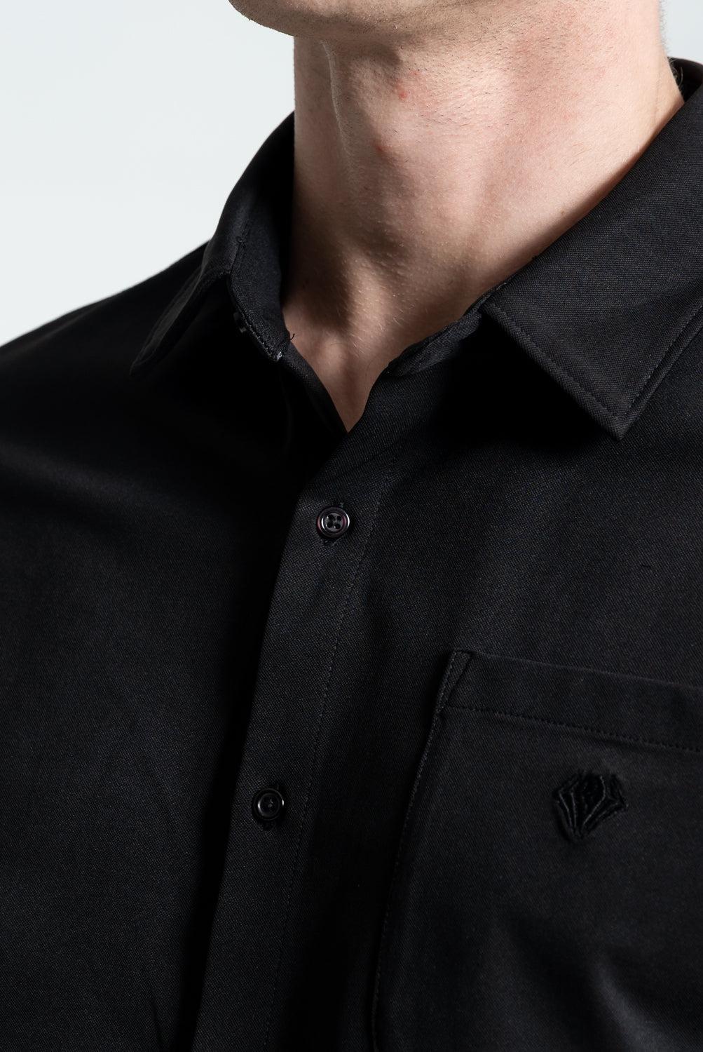 Prime Stretch Shirt - BLACK