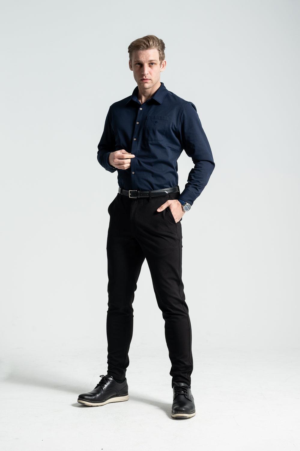 Prime Stretch Shirt - NAVY