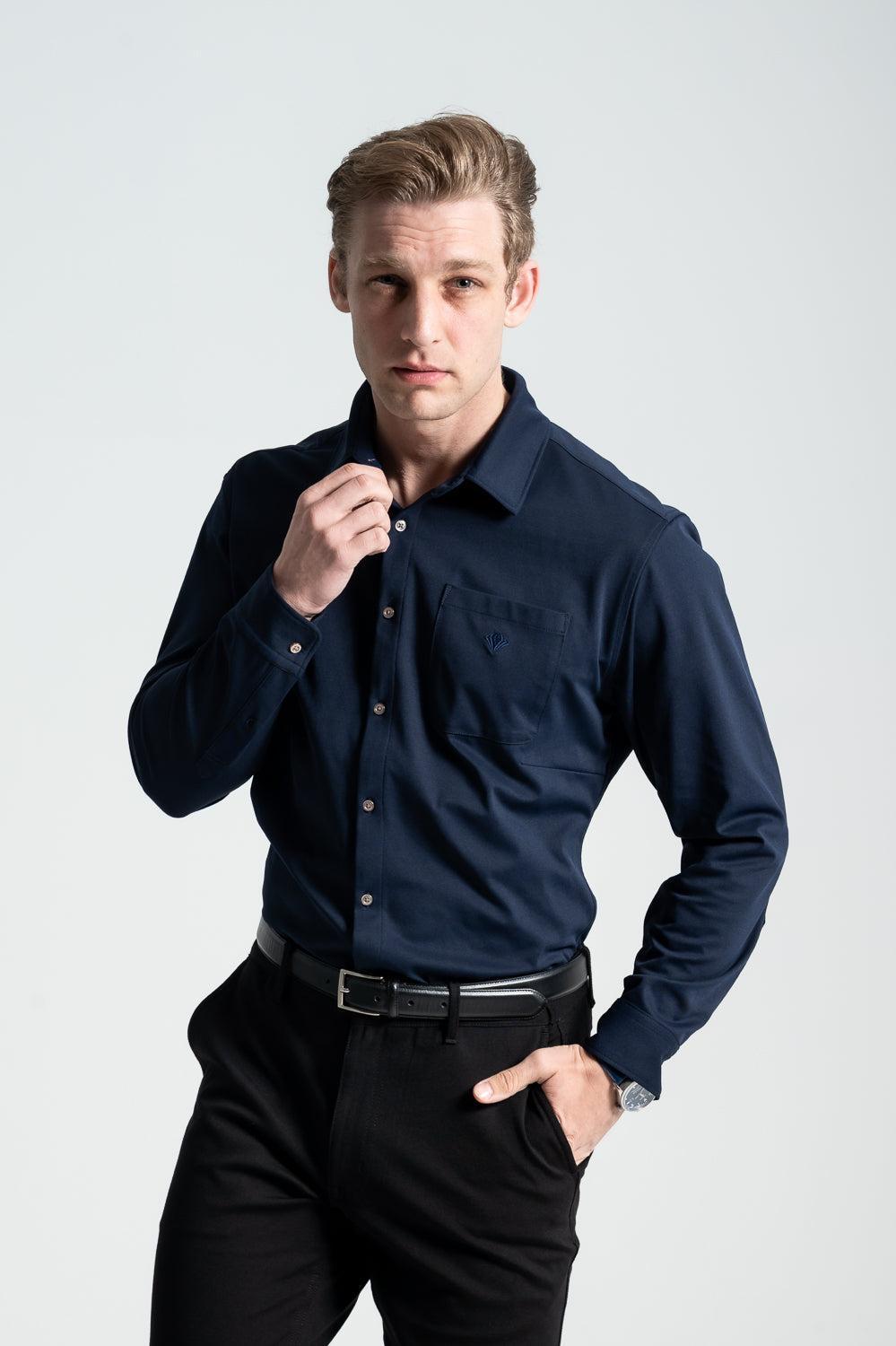 Prime Stretch Shirt - NAVY