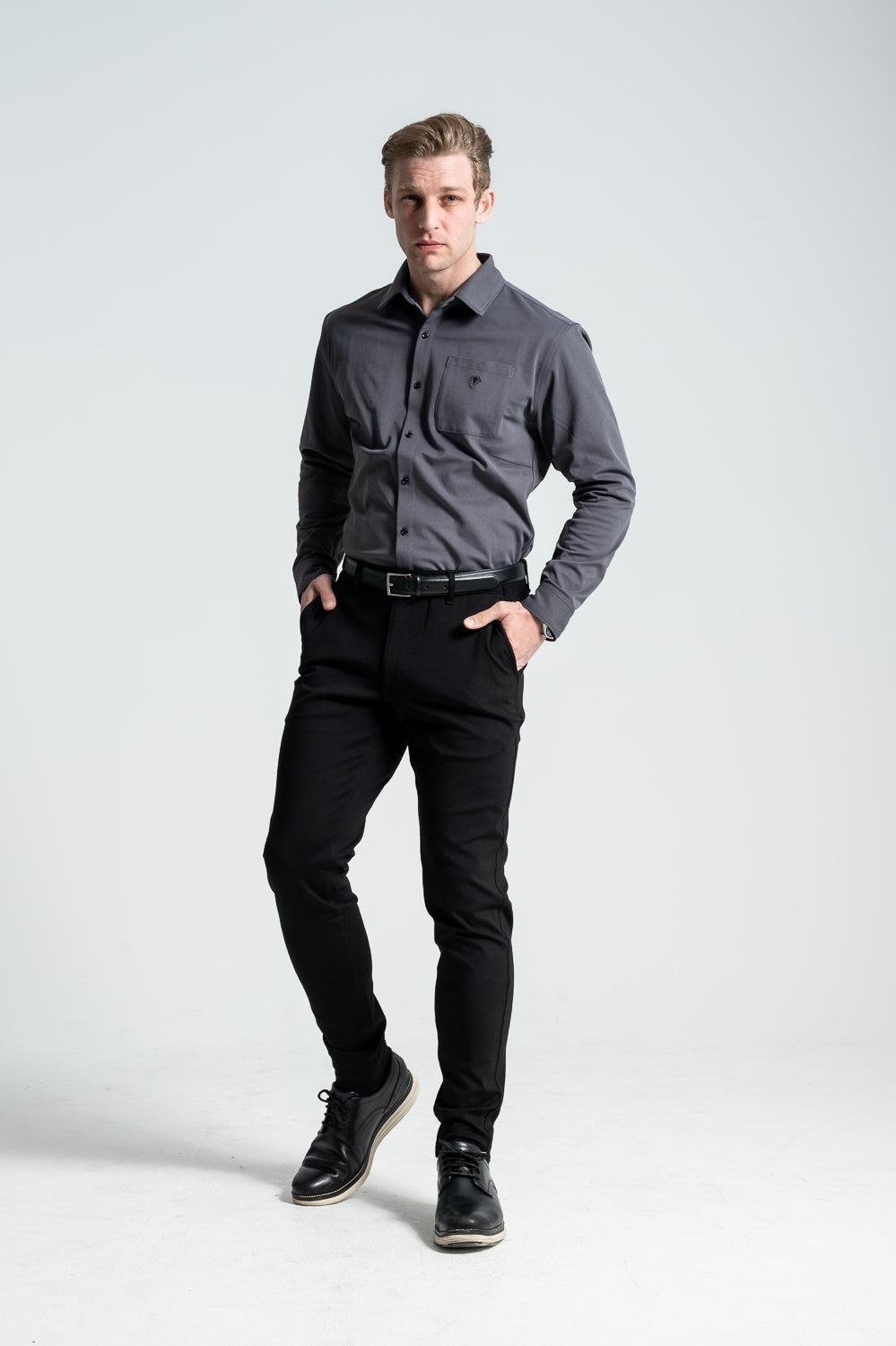 Prime Stretch Shirt - GRAY