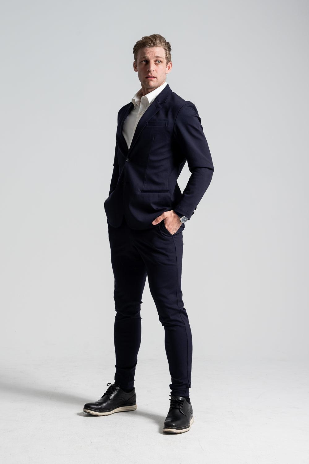 ハイパーストレッチジャケット ネイビー