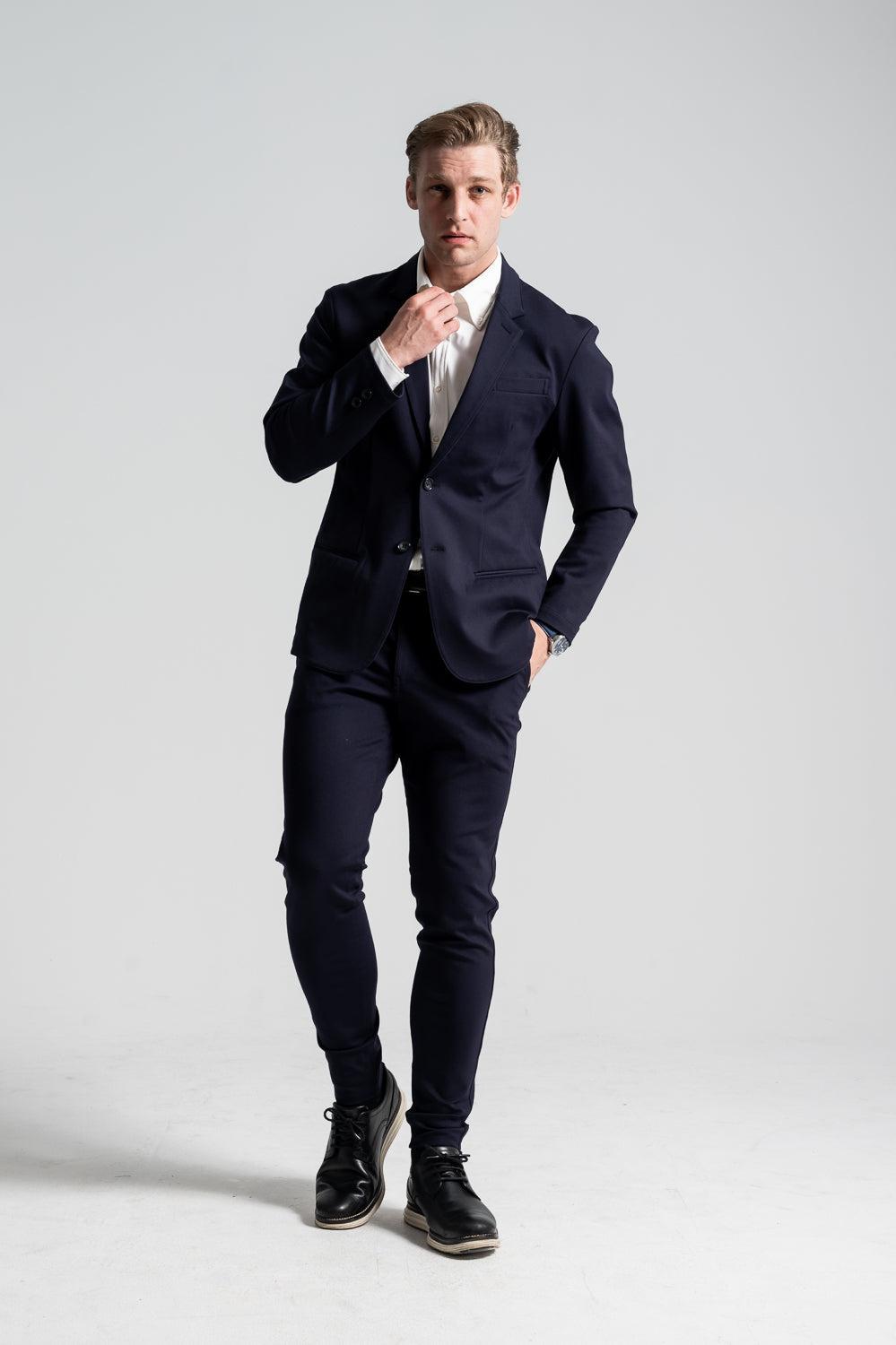 ハイパーストレッチパンツ ネイビー