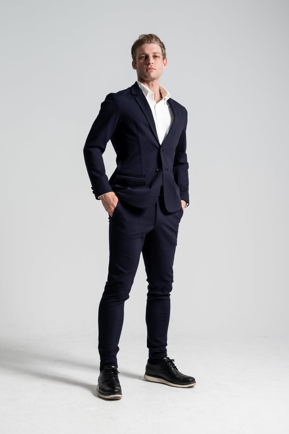 ハイパーストレッチパンツ ネイビー