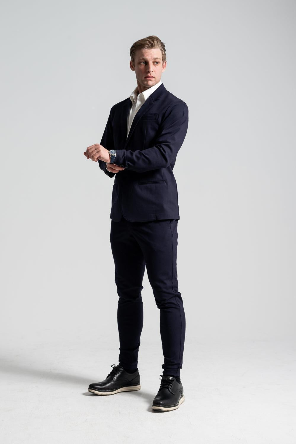 ハイパーストレッチパンツ ネイビー