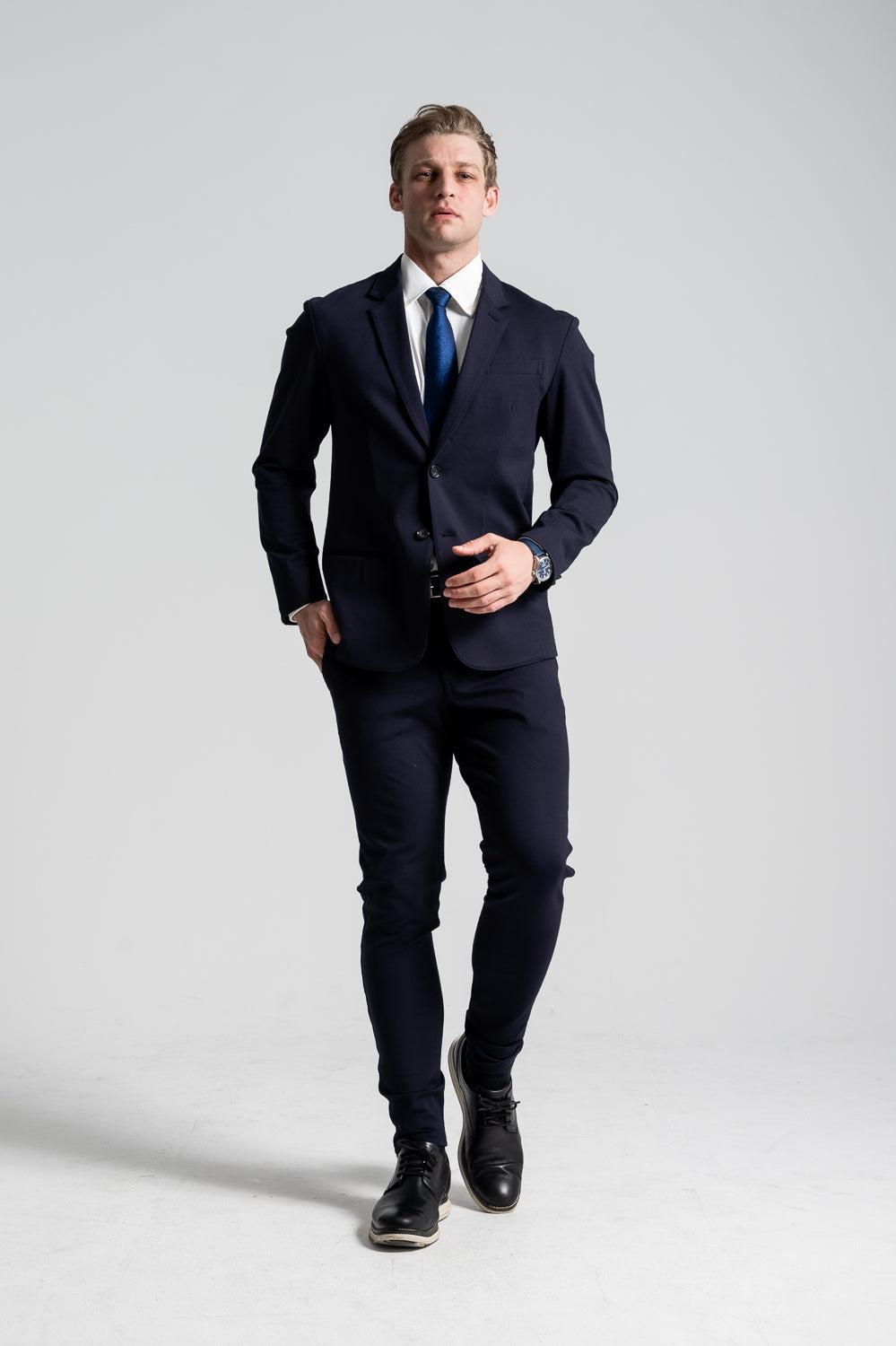 ハイパーストレッチパンツ ネイビー