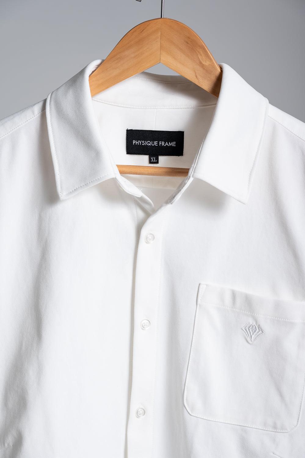 Prime Stretch Shirt - WHITE
