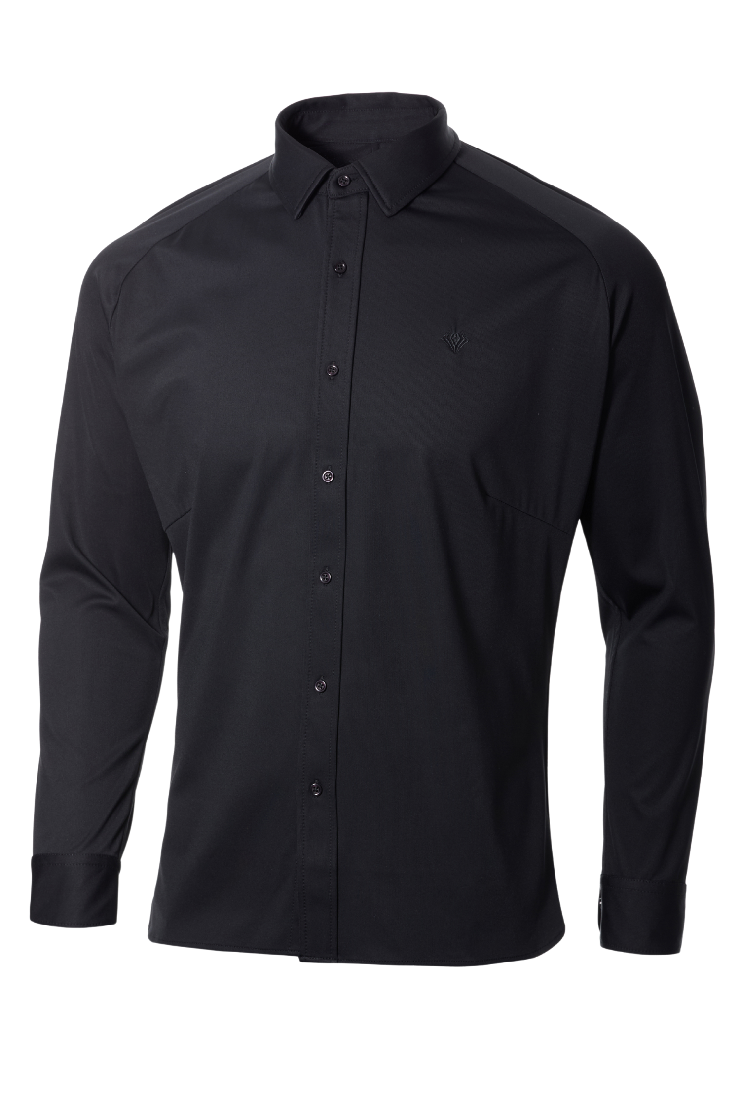 【NEW ARRIVAL】 極上シルエットストレッチ ラグランワイドカラーシャツ