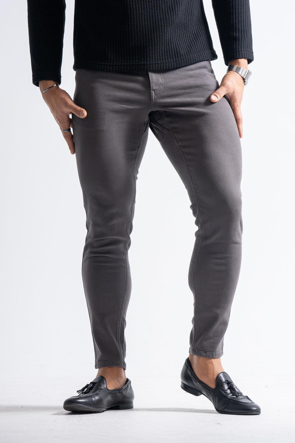 【強靭な脚がカッコ良い】 ハイストレッチスリムパンツ