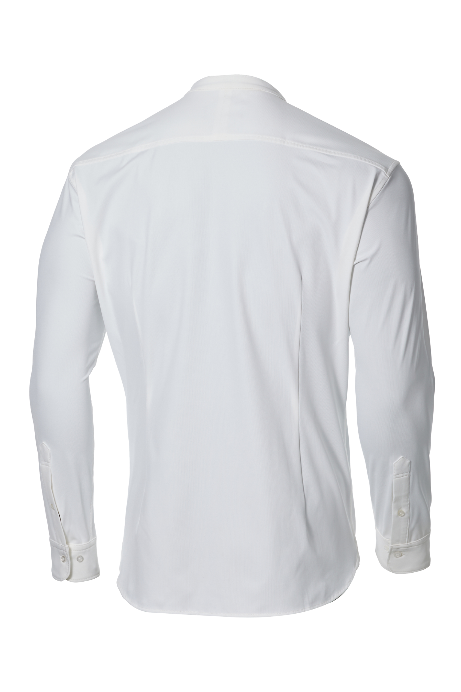 【NEW ARRIVAL】 極上シルエットストレッチ バンドカラーシャツ