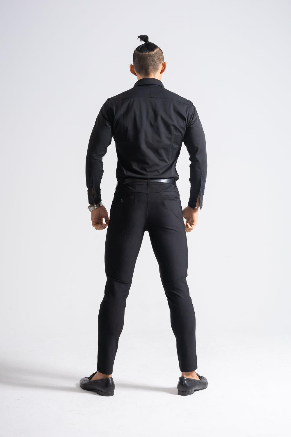 Prime Stretch Shirt - BLACK