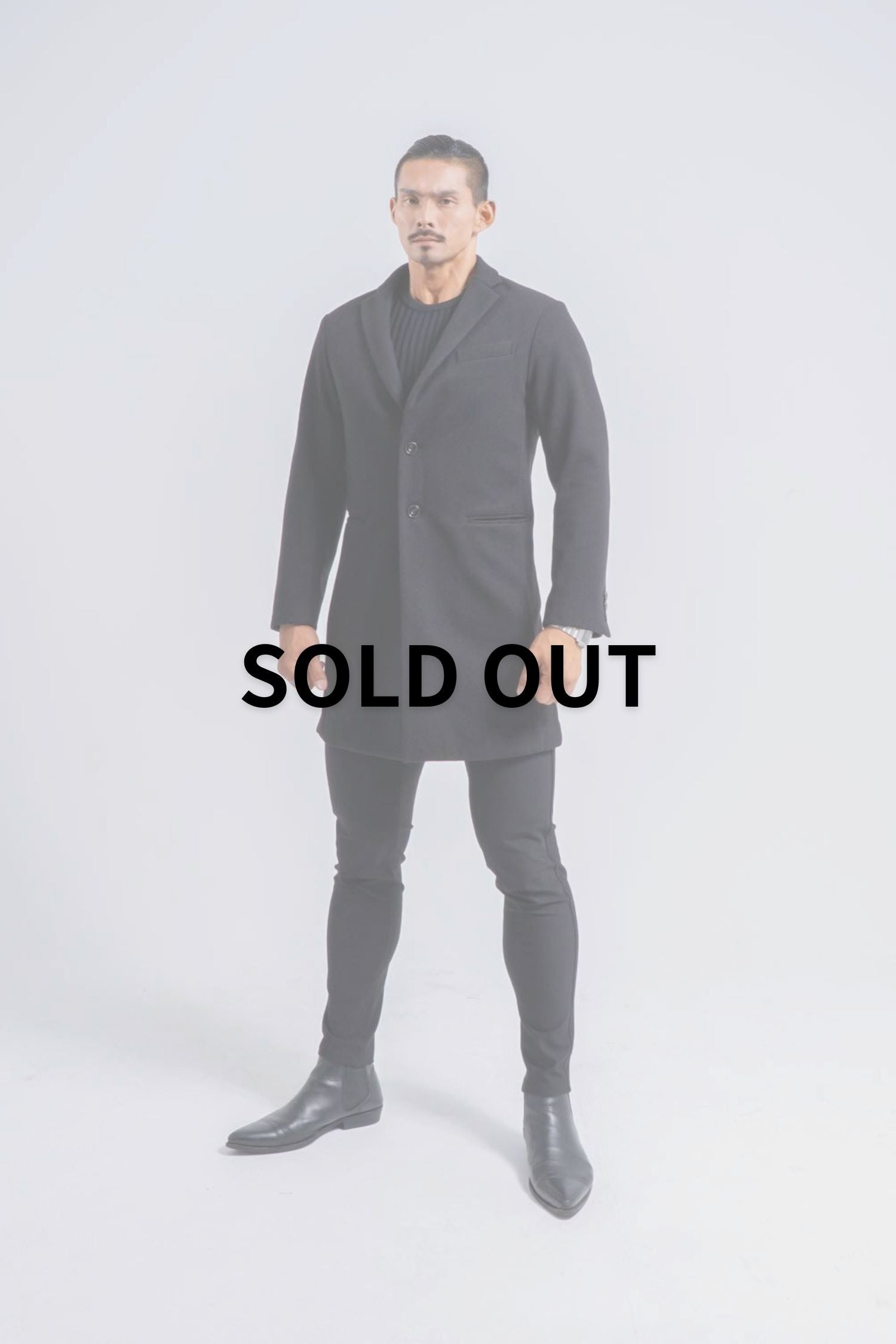 ストレッチ チェスターコート