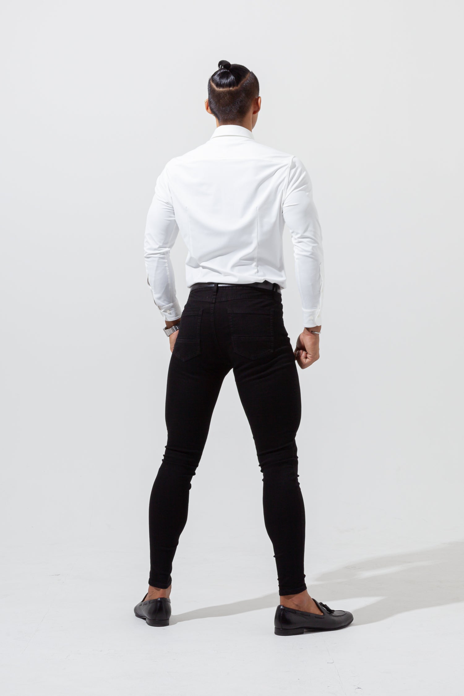 【売れ筋No.1シャツ】 極上シルエットストレッチ ボタンダウンシャツ