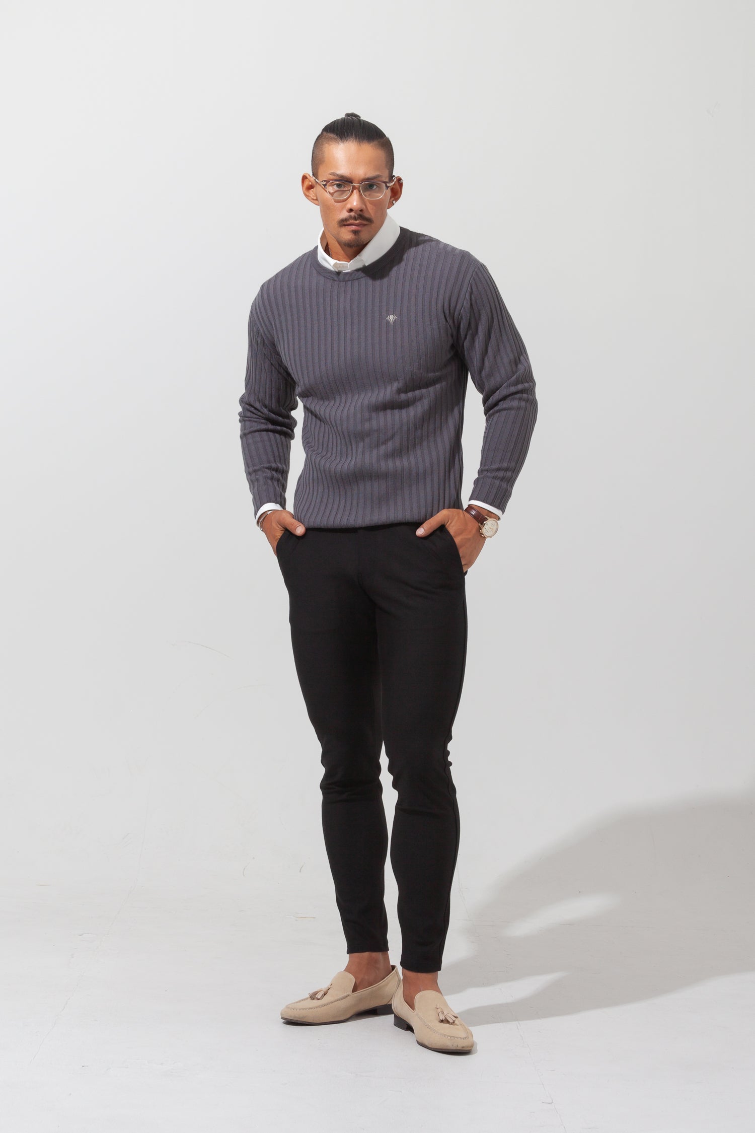 【RE-ARRIVAL】  Ribbed Knit