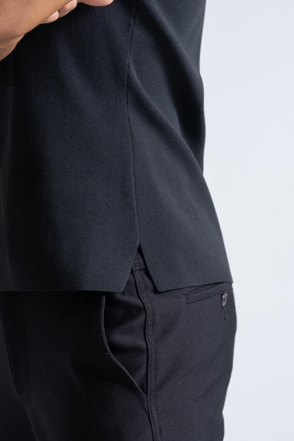 【NEW】 Flex Knit Polo - BLACK