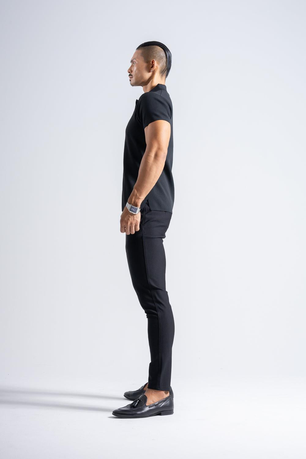 【NEW】 Flex Knit Polo - BLACK