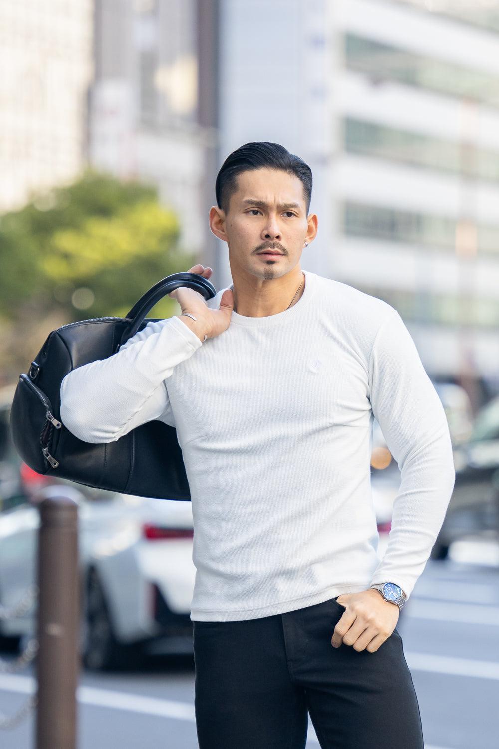 【RE-ARRIVAL】 極楽フィットリブT