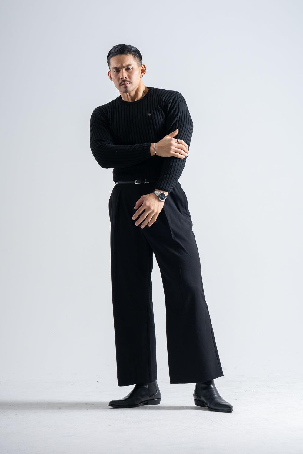 【NEW ARRIVAL】 ドレープ ワイドトラウザーズ