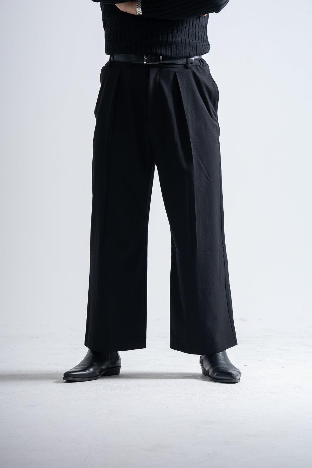 【NEW ARRIVAL】 ドレープ ワイドトラウザーズ