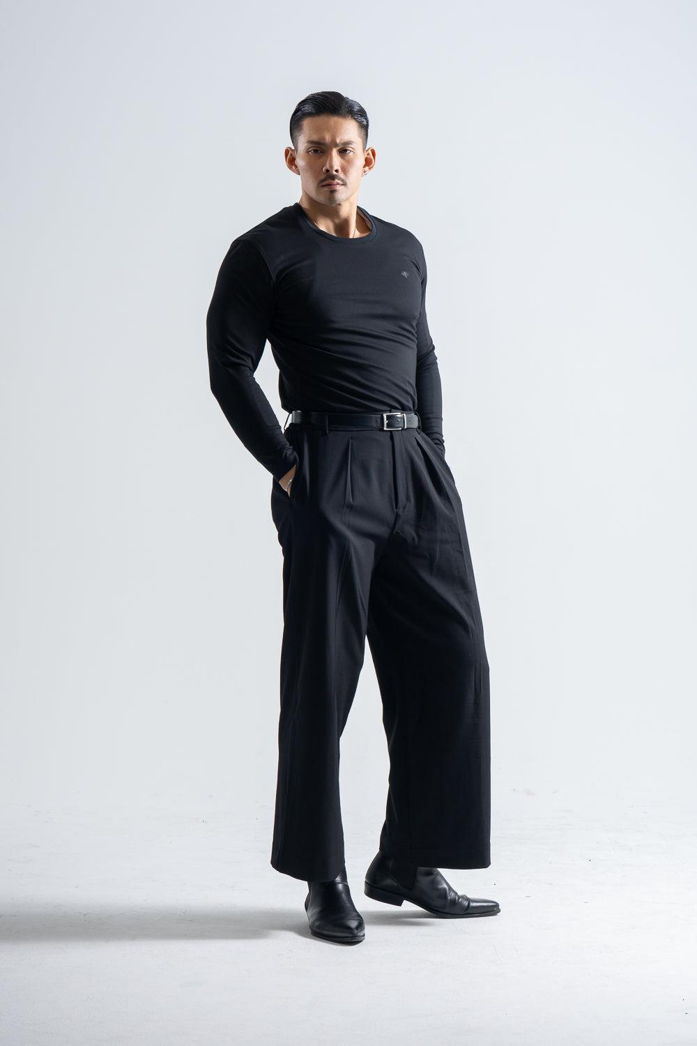 【NEW ARRIVAL】 ドレープ ワイドトラウザーズ