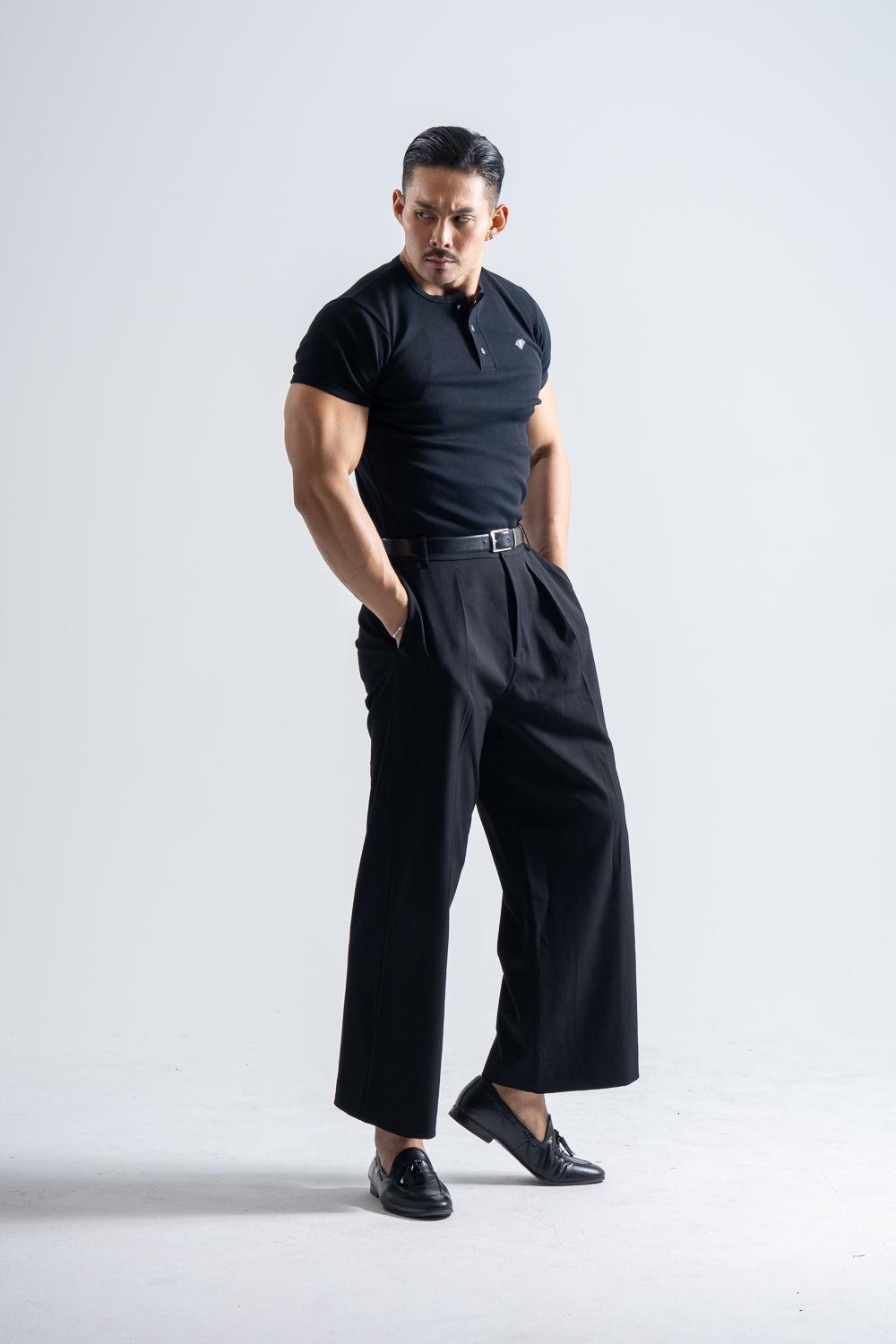 【NEW ARRIVAL】 ドレープ ワイドトラウザーズ