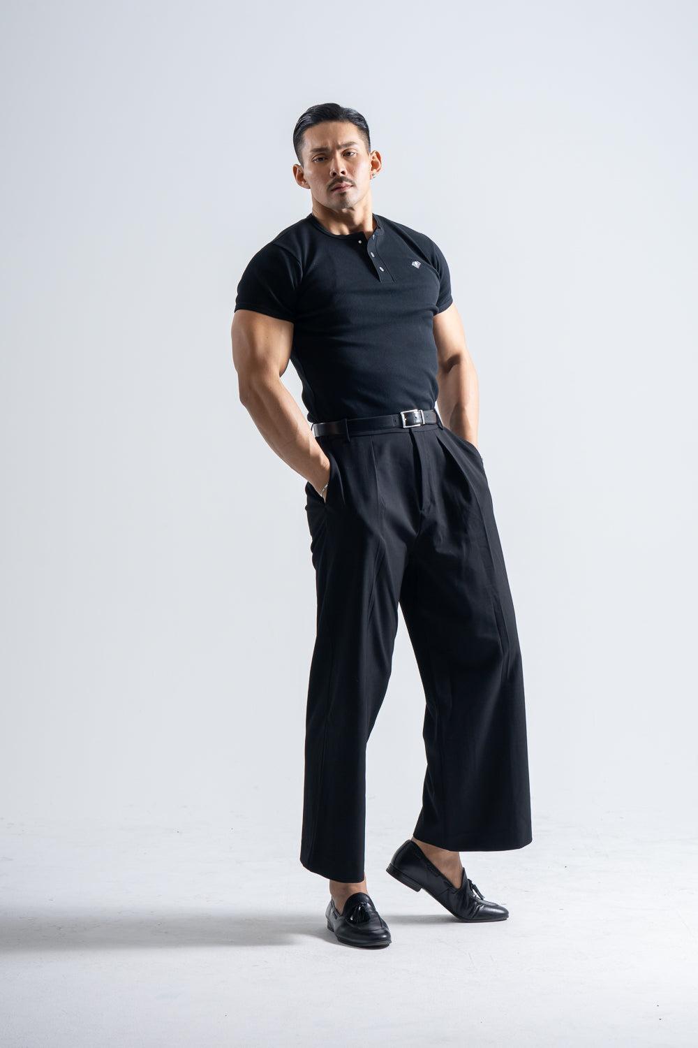 【NEW ARRIVAL】 ドレープ ワイドトラウザーズ