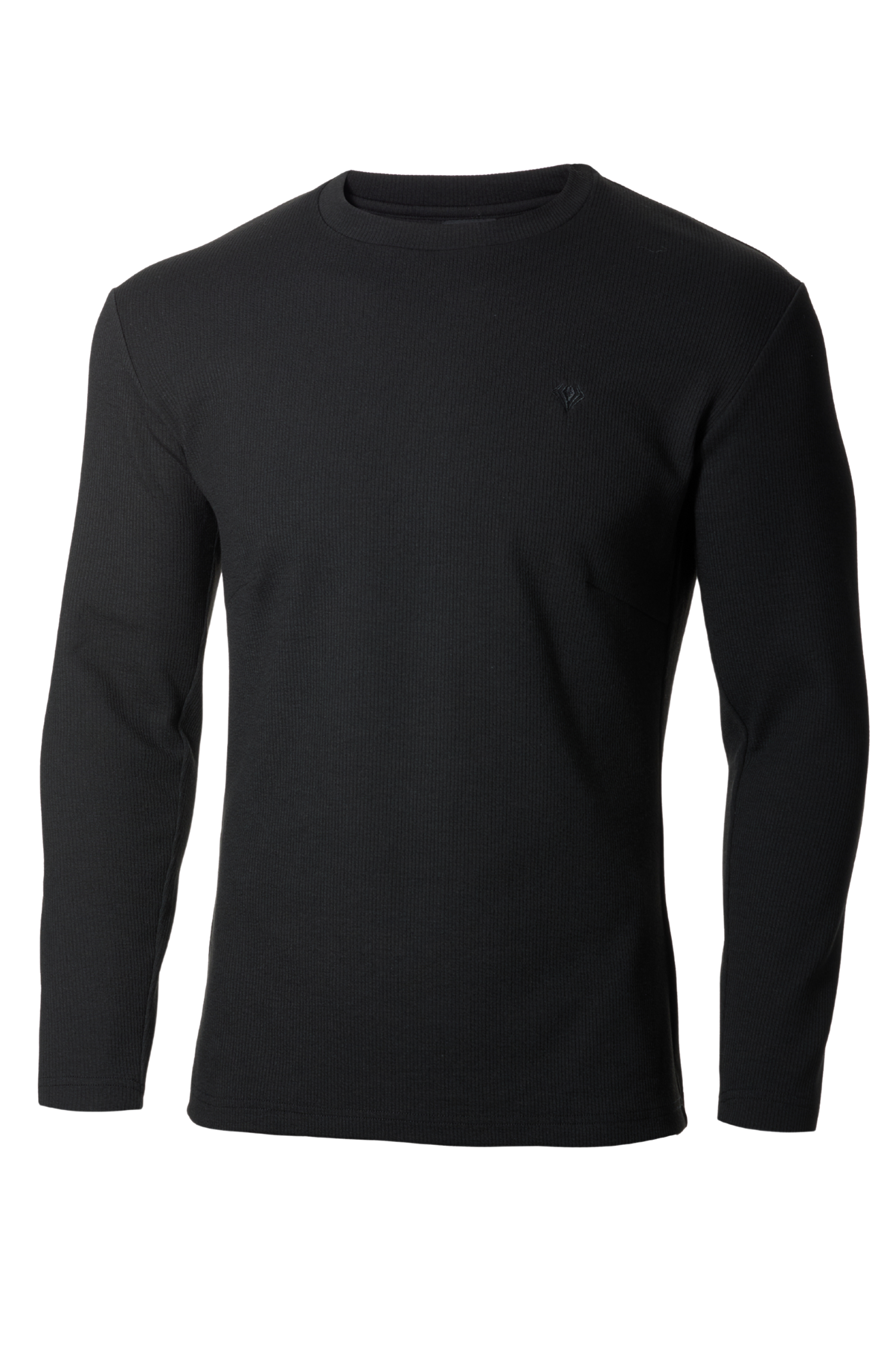 【シルエットが映える】 極楽フィットリブT