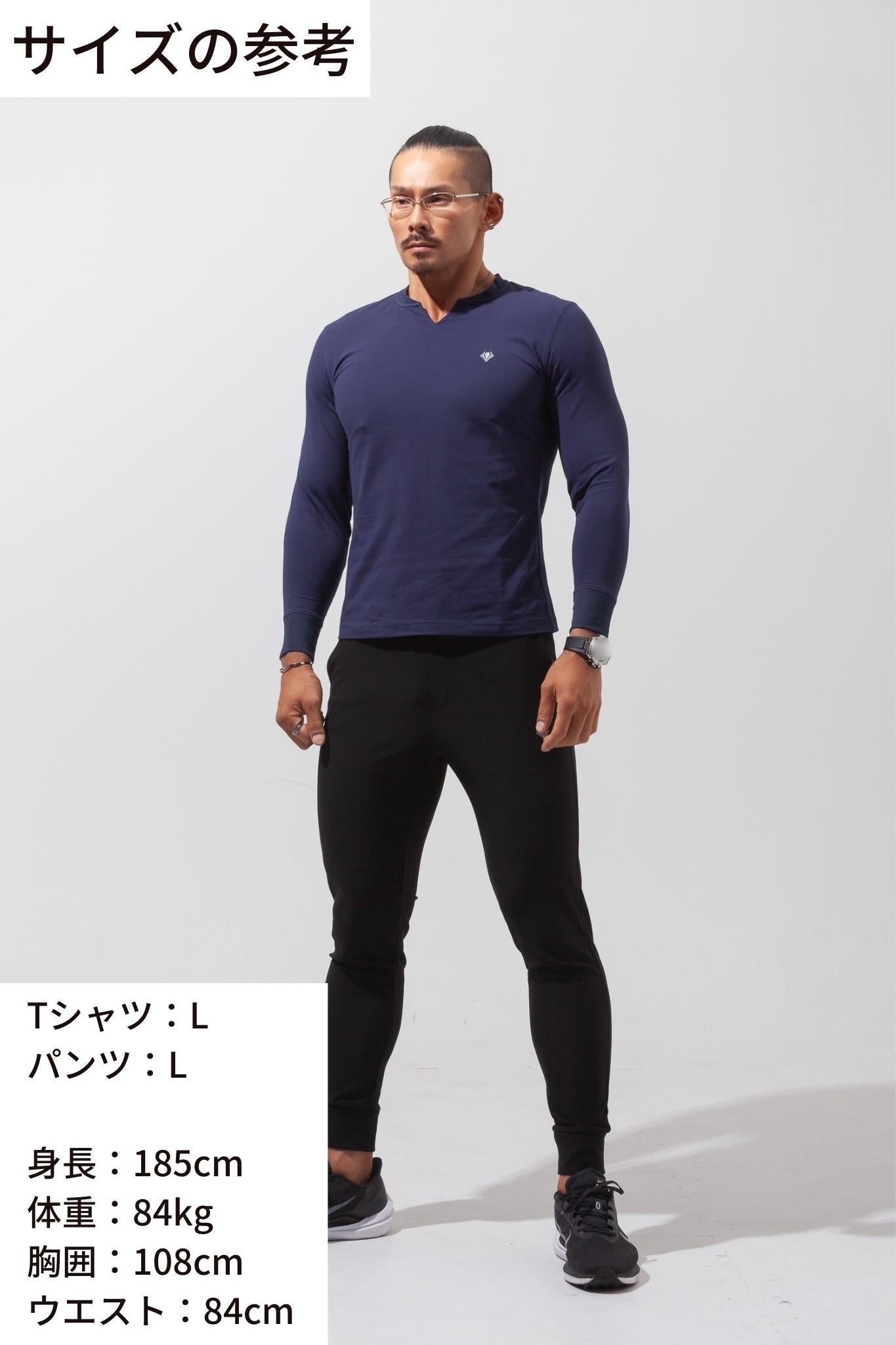 Key Neck Long Sleeve Tee  WHITE