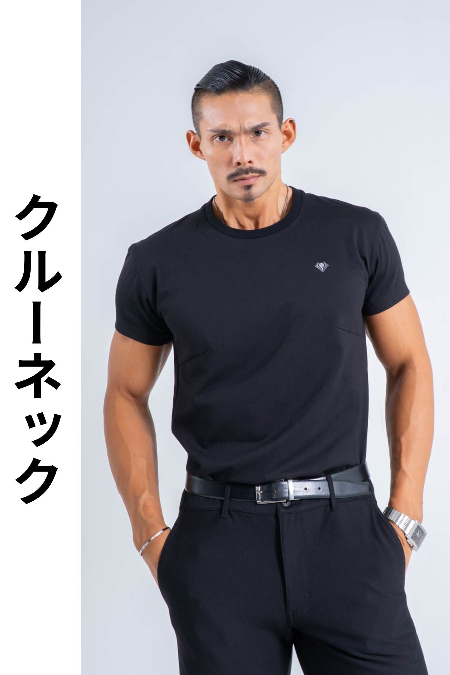 【NEW ARRIVAL】 Emblem Tee - BLACK