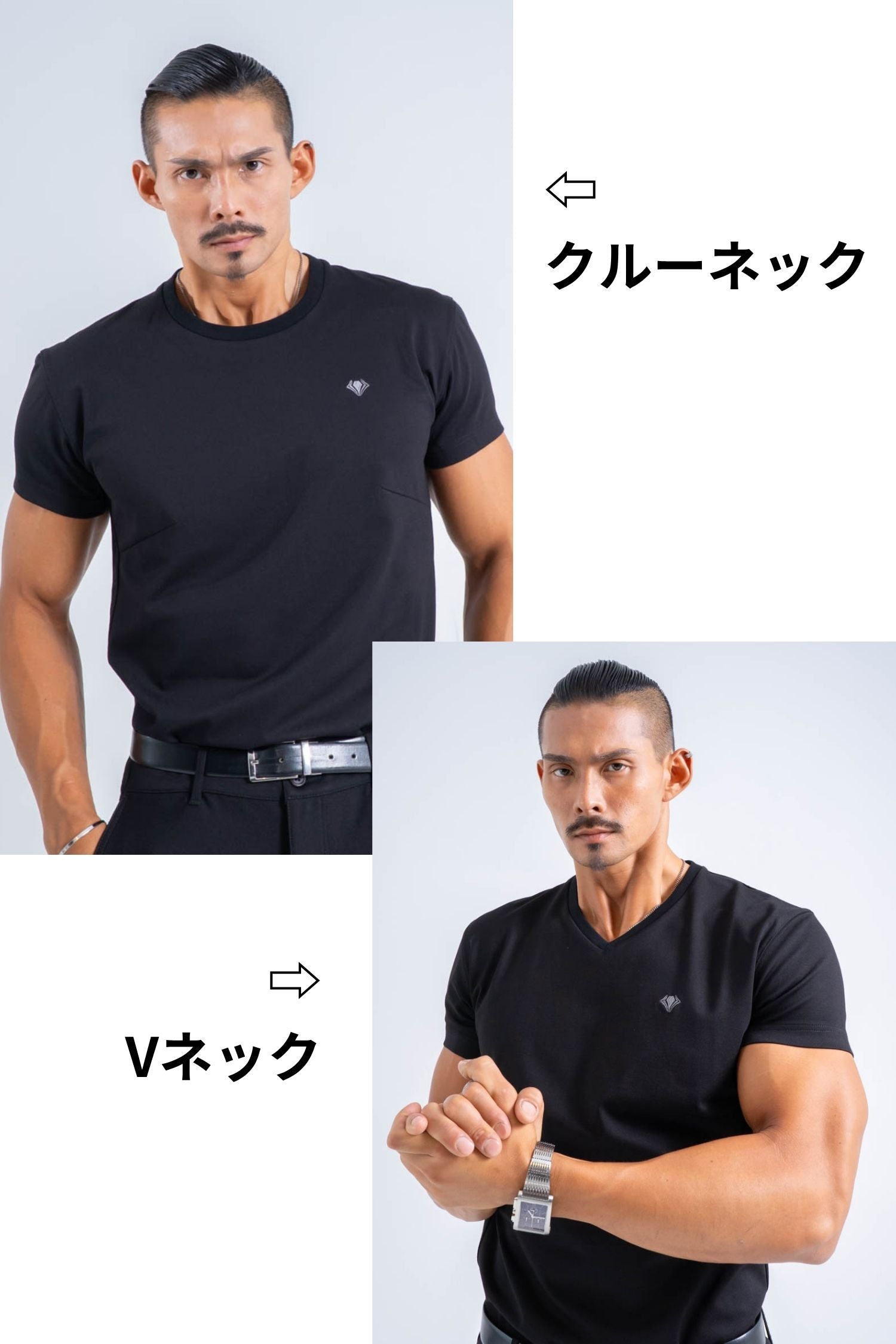 【NEW ARRIVAL】 Emblem Tee - BLACK