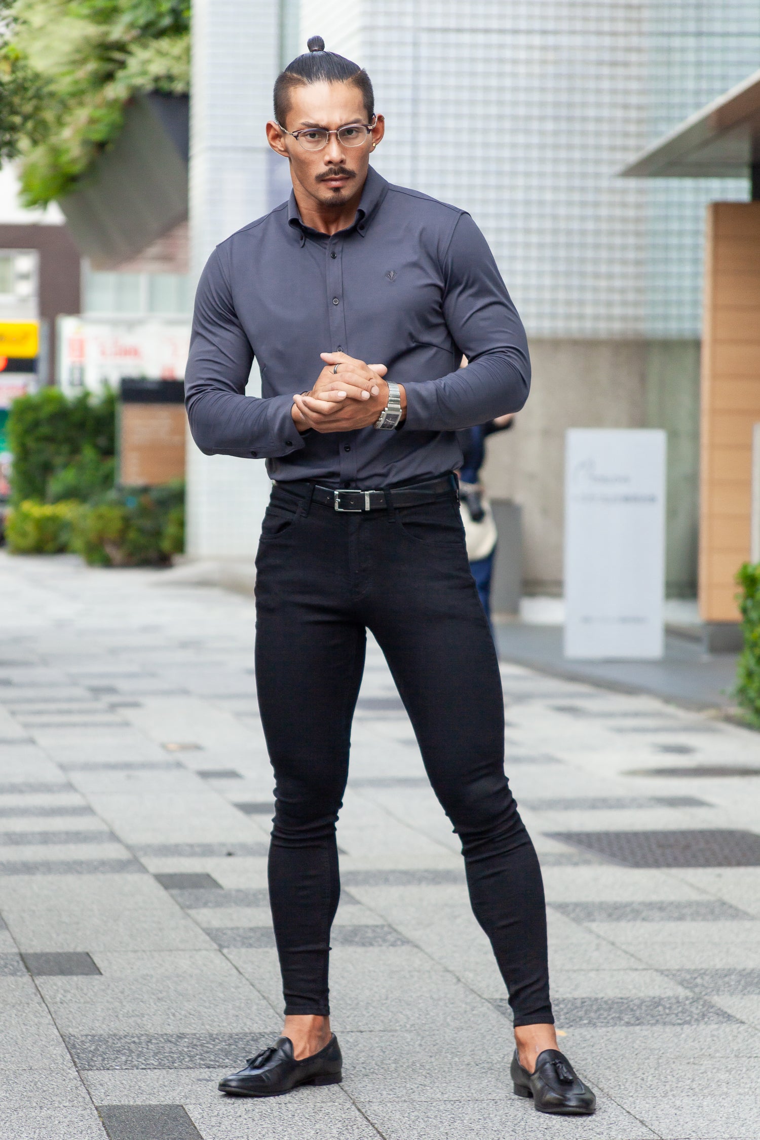 【売れ筋No.1シャツ】 極上シルエットストレッチ ボタンダウンシャツ