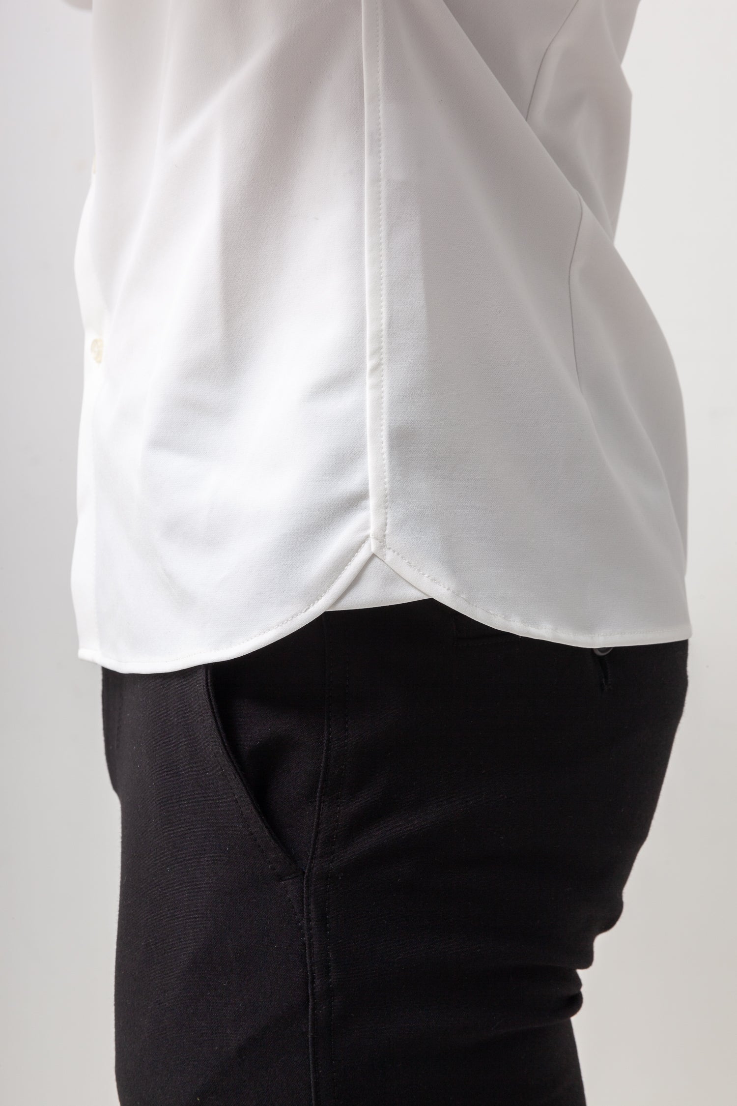 極上ストレッチワイドカラーシャツ