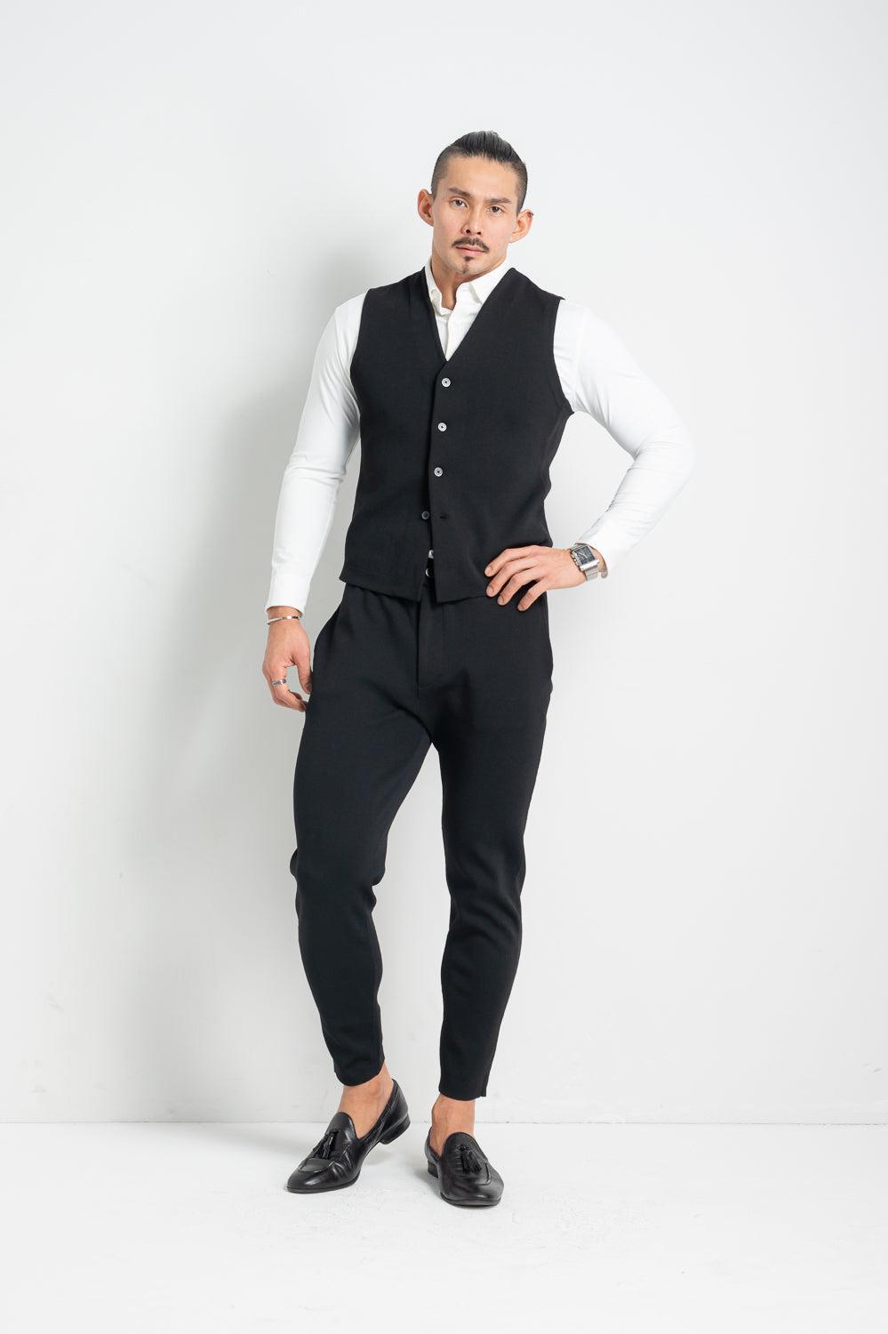 High Stretch Knit Vest (For 3-piece suits)