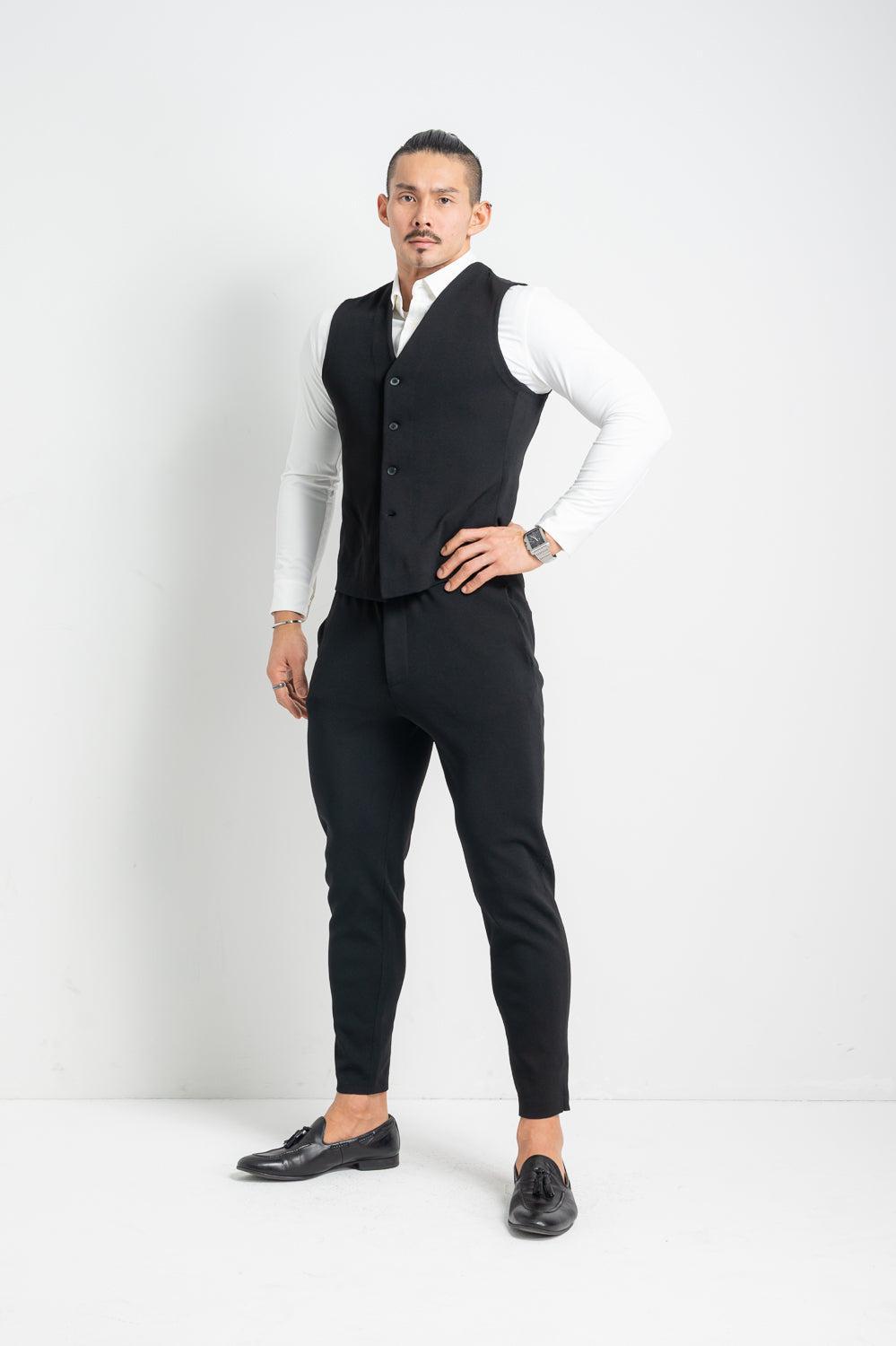 High Stretch Knit Vest (For 3-piece suits)