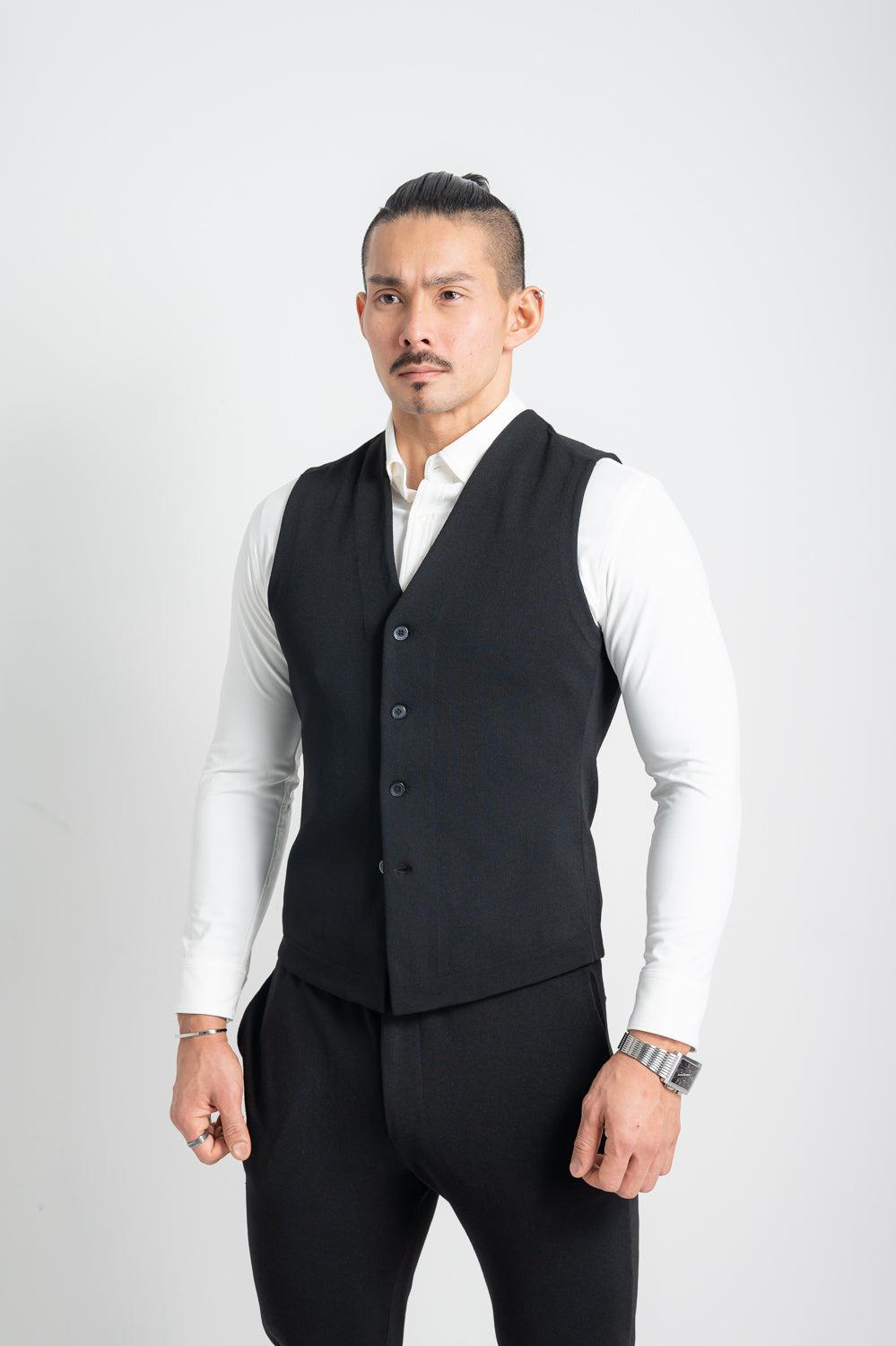 High Stretch Knit Vest (For 3-piece suits)