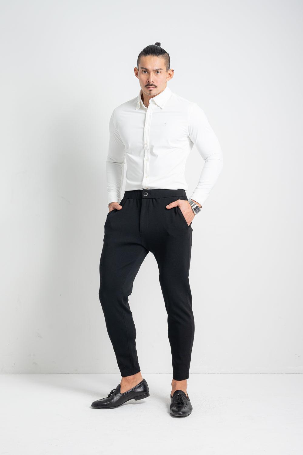 High Stretch Knit Slacks (For 3-piece suits)