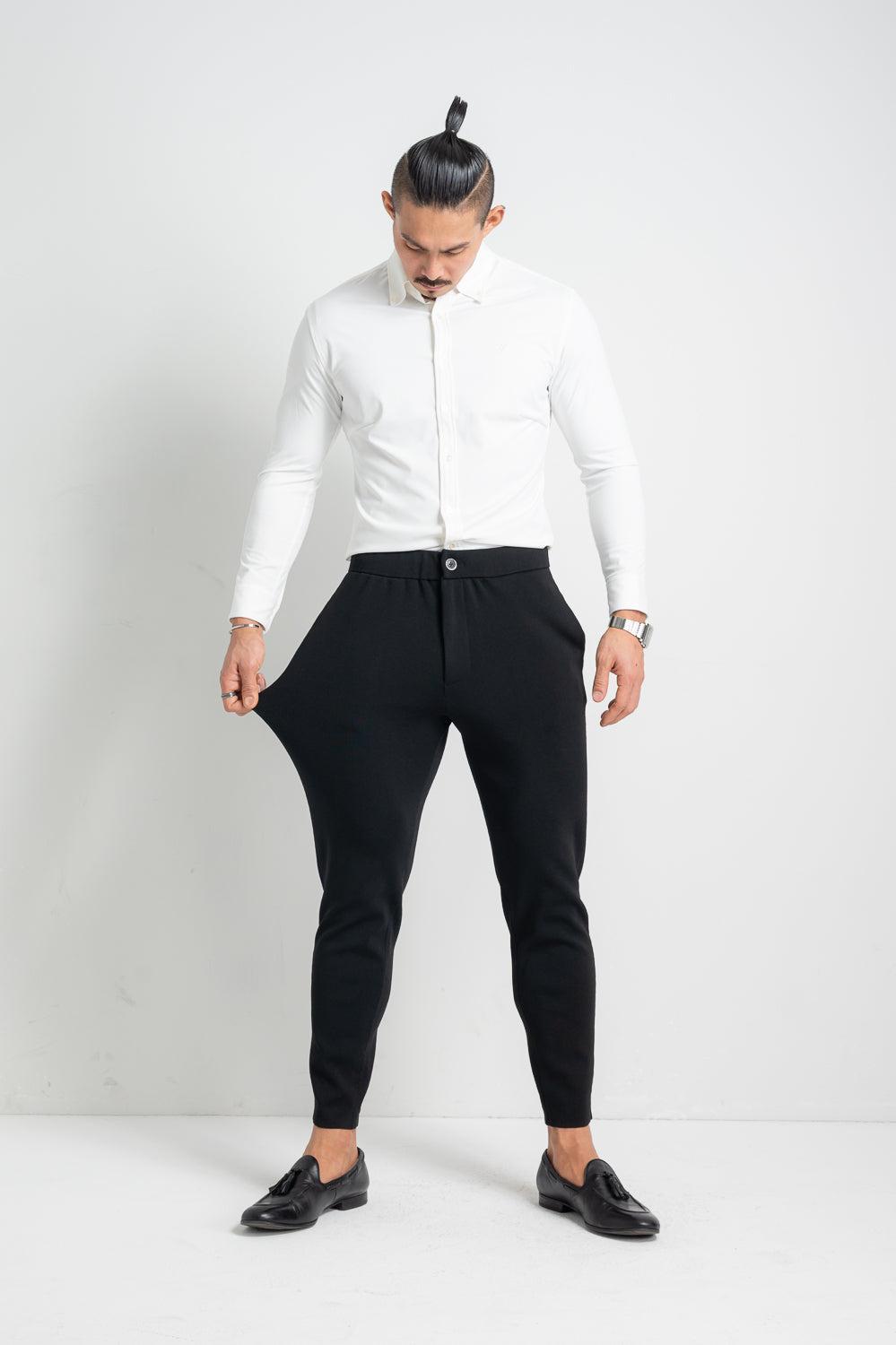 High Stretch Knit Slacks (For 3-piece suits)
