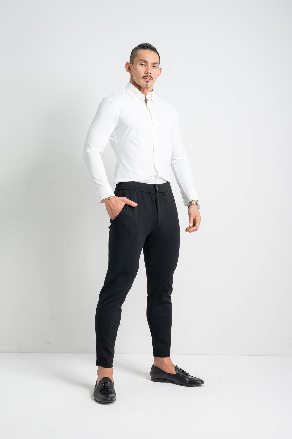 High Stretch Knit Slacks (For 3-piece suits)