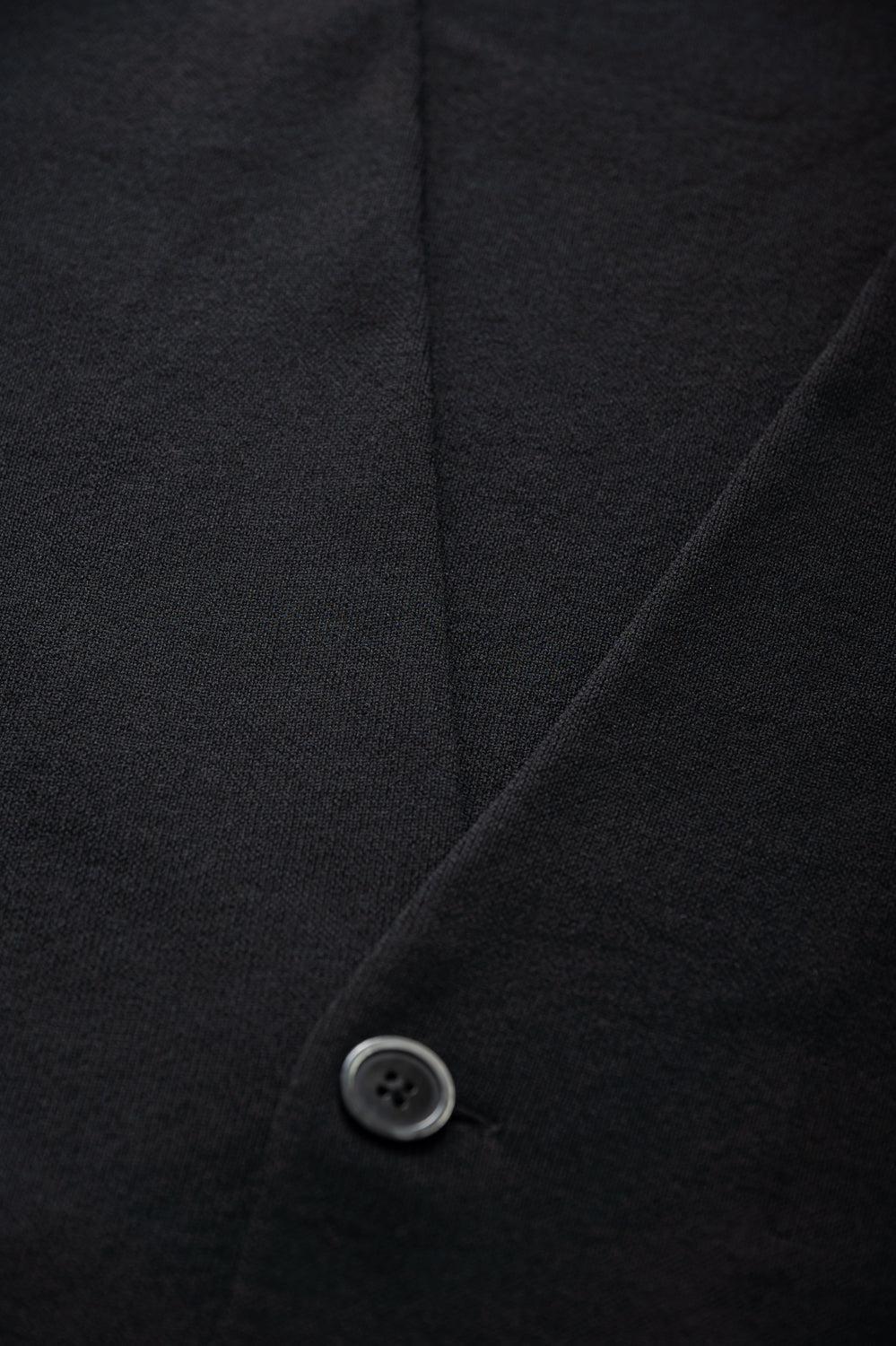 ノーカラーニットジャケット (ベスト/パンツ別売)