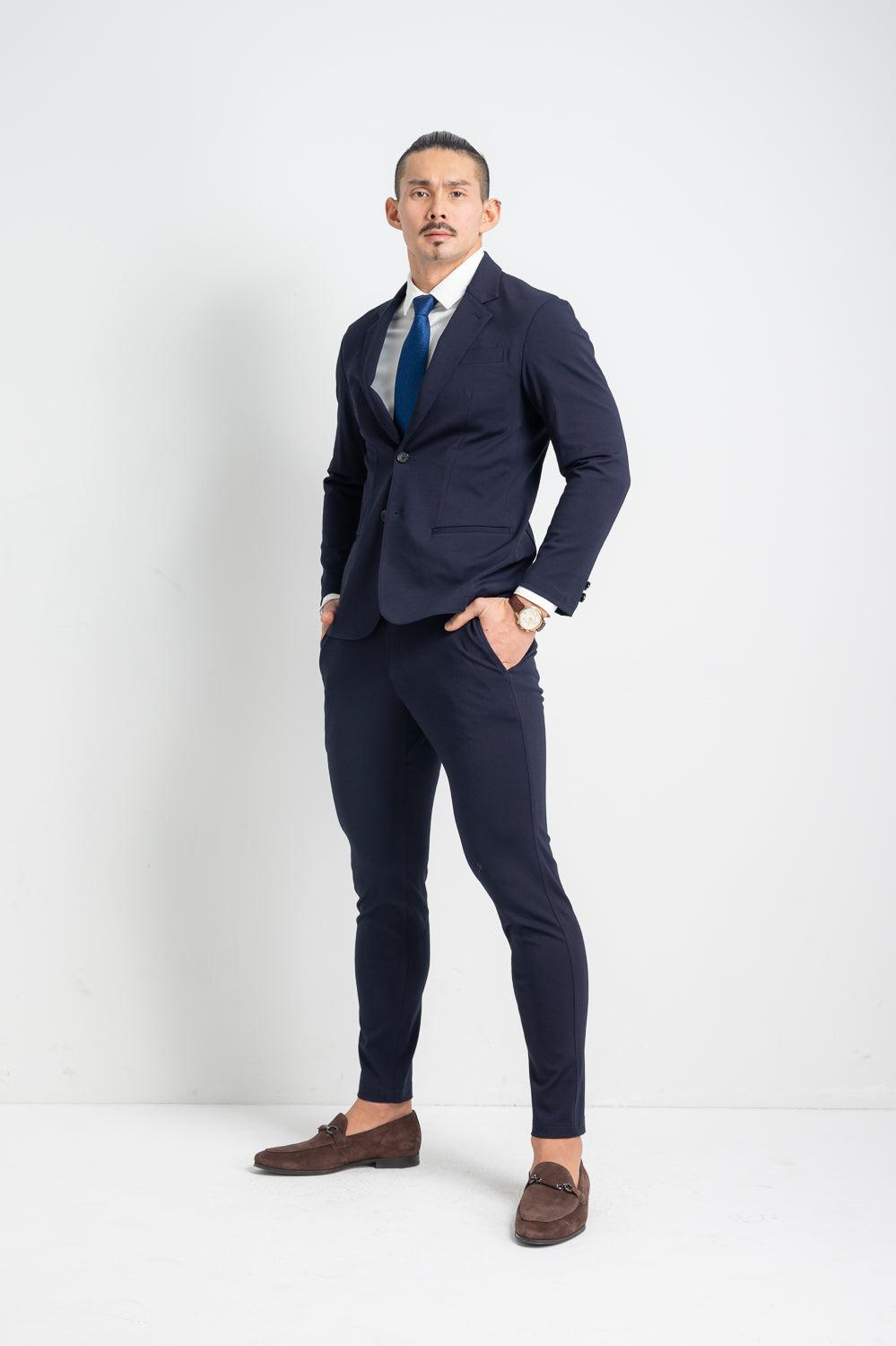 ハイパーストレッチジャケット ネイビー