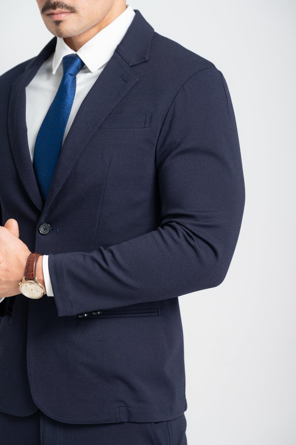 ハイパーストレッチジャケット ネイビー