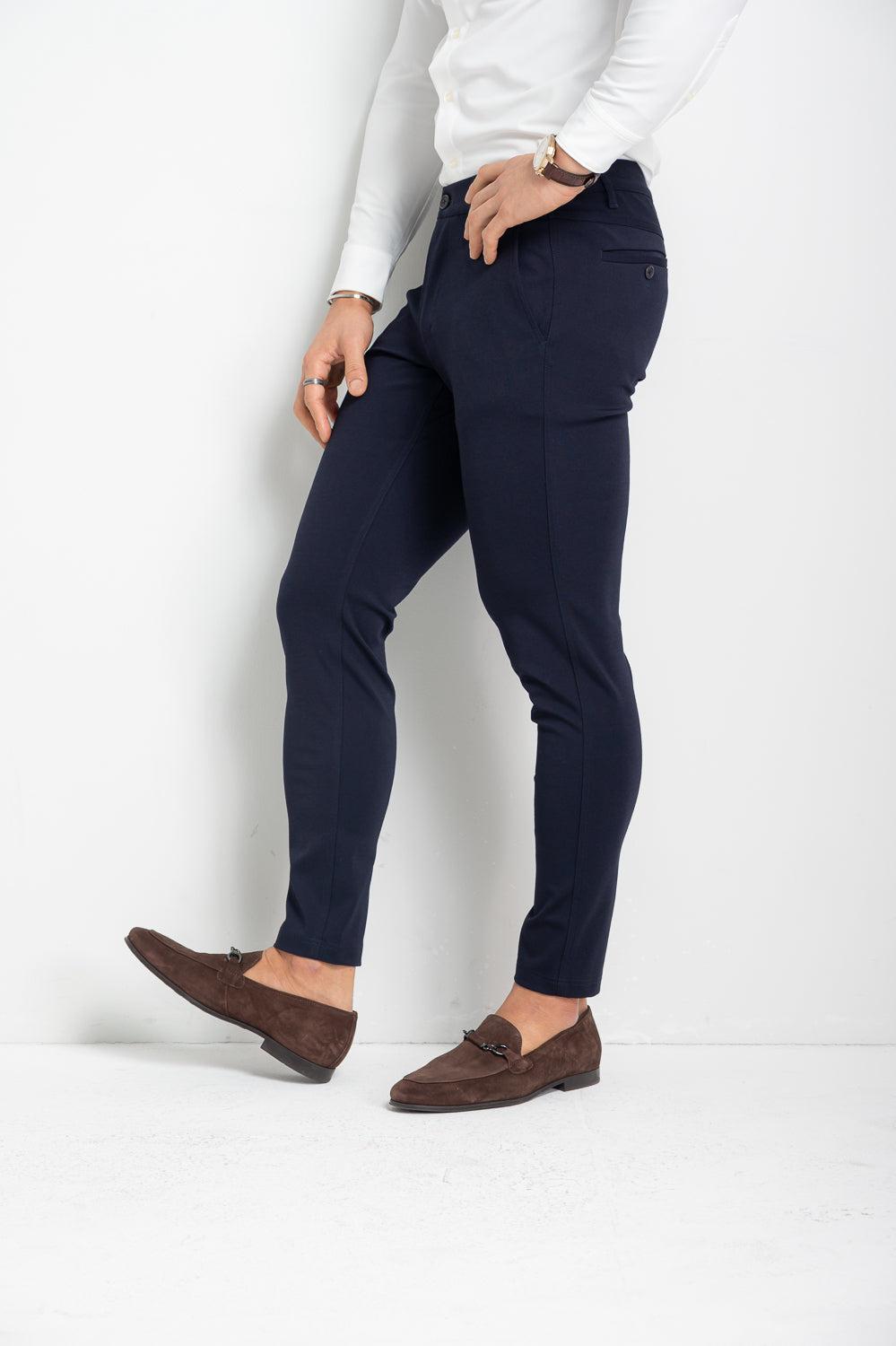 【RE-ARRIVAL】 【脚がキレイに見える】 ハイパーストレッチパンツ