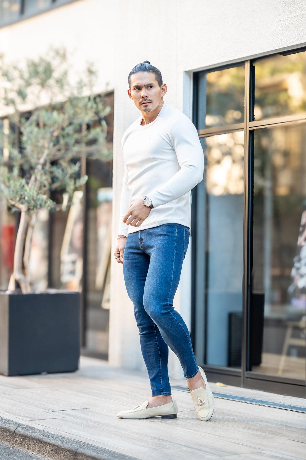 Flex Emblem Long-Sleeve Tee