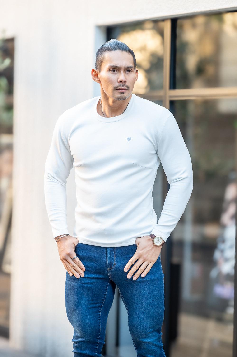 Flex Emblem Long-Sleeve Tee