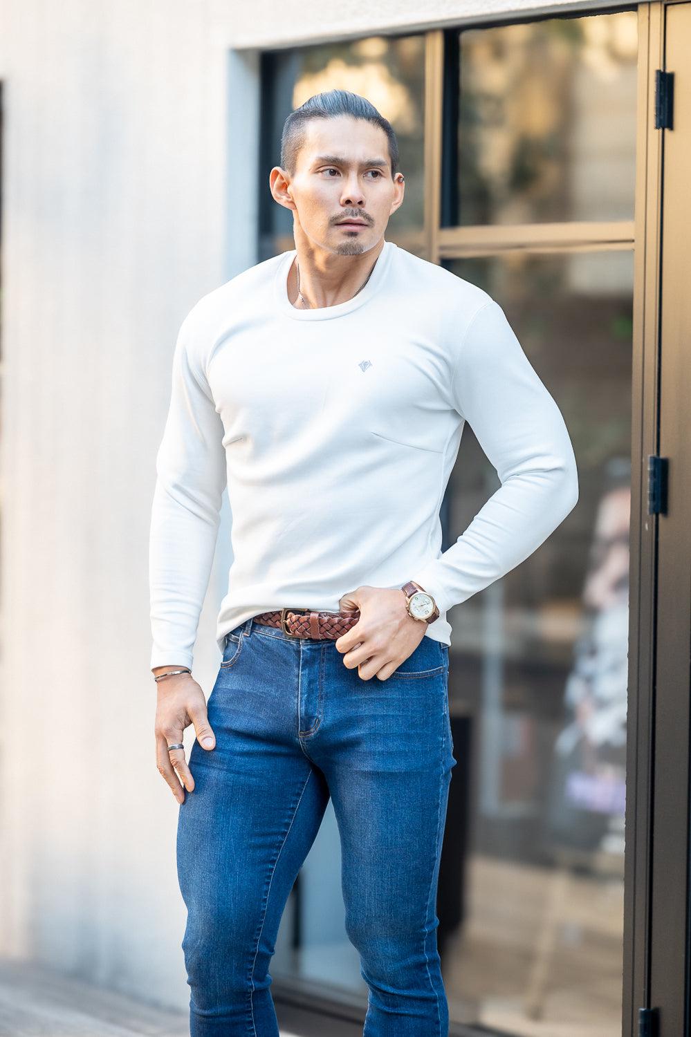 Flex Emblem Long-Sleeve Tee