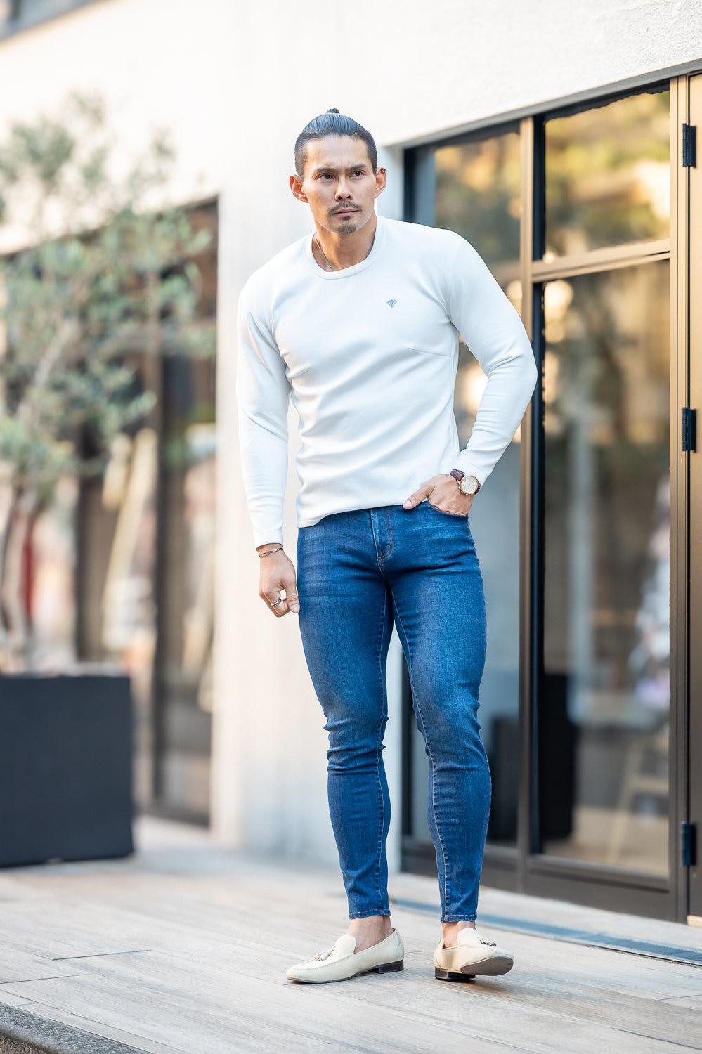 Flex Emblem Long-Sleeve Tee